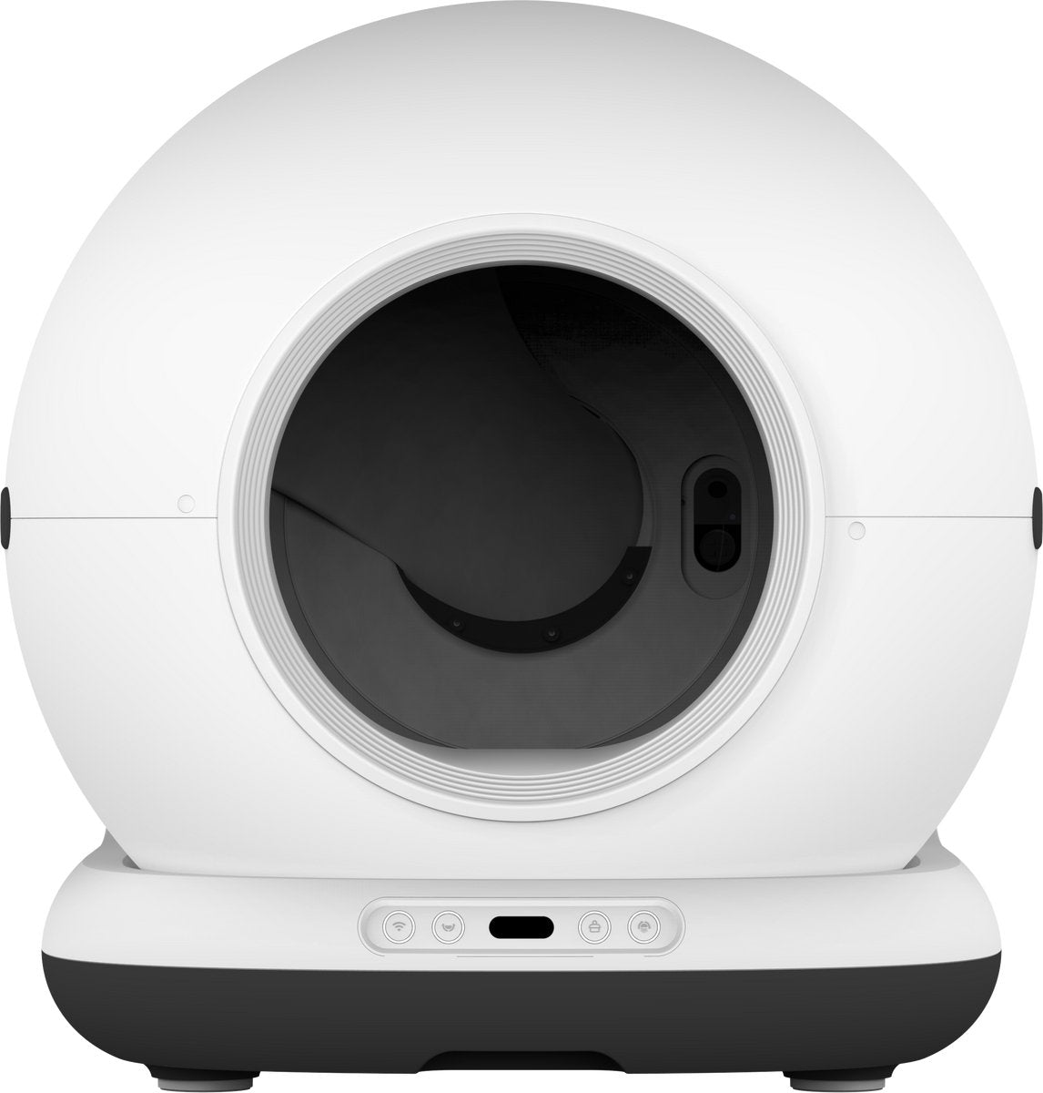 Automatische Kattenbak Met Camera - Zelfreinigende Kattenbak - Inclusief App - Met kattenbakmat en 3 rollen opvangzakjes - 82L XXL- Zedar K1200+