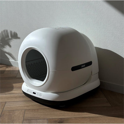 Automatische Kattenbak Met Camera - Zelfreinigende Kattenbak - Inclusief App - Met kattenbakmat en 3 rollen opvangzakjes - 82L XXL- Zedar K1200+