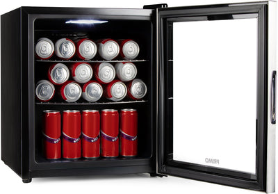 PRIMO Drankkoelkast - Minibar - Mini Koelkast - Glazen deur