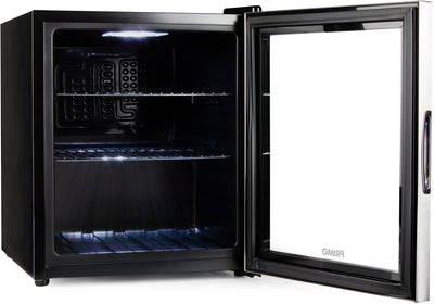 PRIMO Drankkoelkast - Minibar - Mini Koelkast - Glazen deur