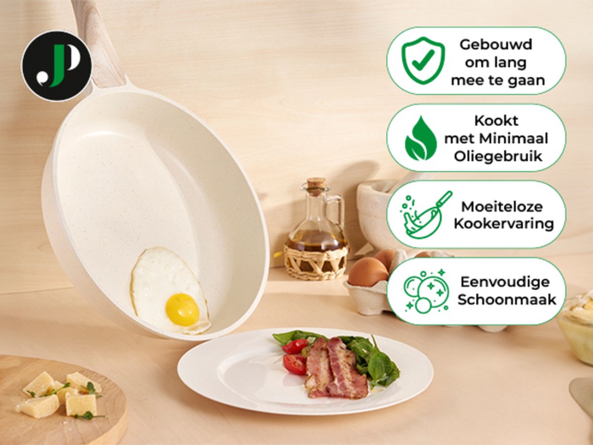 Carote 21-delige Pannenset – Duurzaam, Gezond, Gebruiksvriendelijk