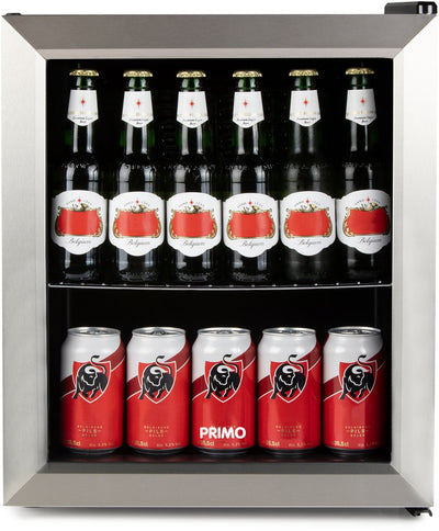 PRIMO Drankkoelkast - Minibar - Mini Koelkast - Glazen deur