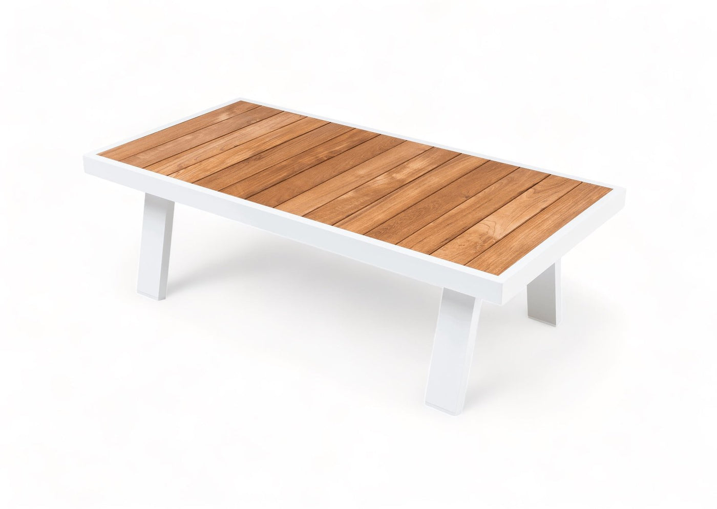 Aluminium Stoel-Bank Loungeset – Wit – SALTO LAND