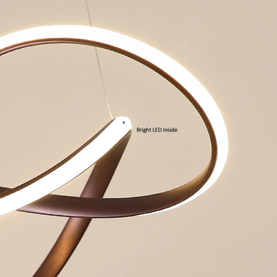 Moderne Scandinavische hanglamp – Klaverontwerp