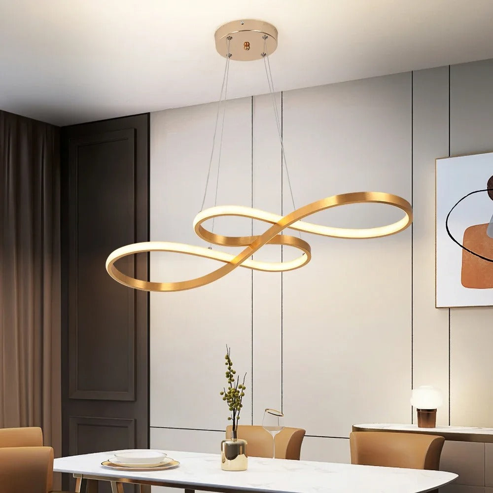 Moderne LED Hanglamp Ringen – Verstelbaar en Dimbaar
