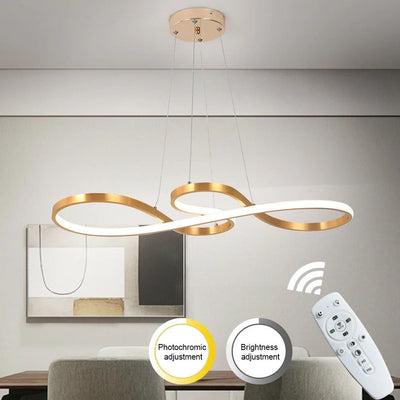 Moderne LED Hanglamp Ringen – Verstelbaar en Dimbaar