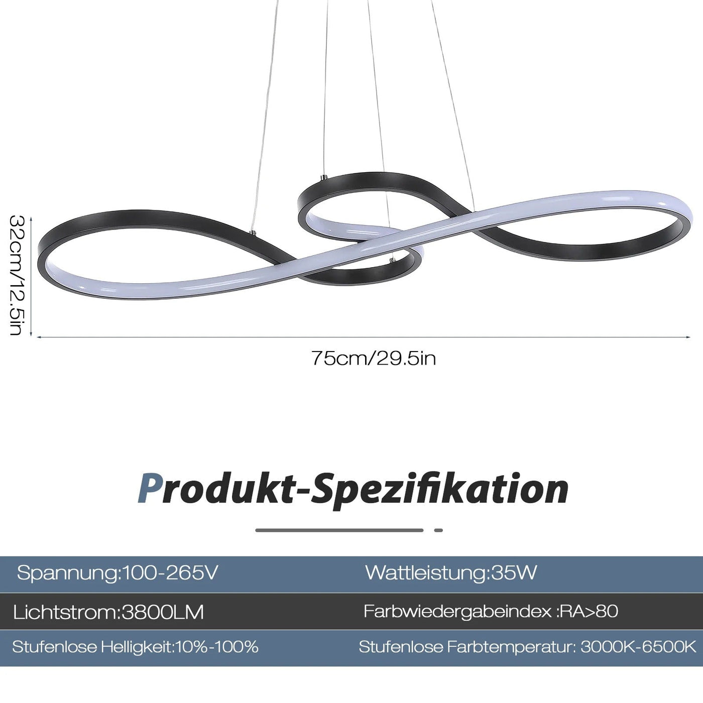 Moderne LED Hanglamp Ringen – Verstelbaar en Dimbaar