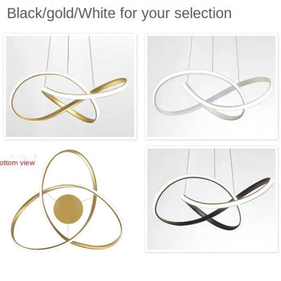 Moderne Scandinavische hanglamp – Klaverontwerp