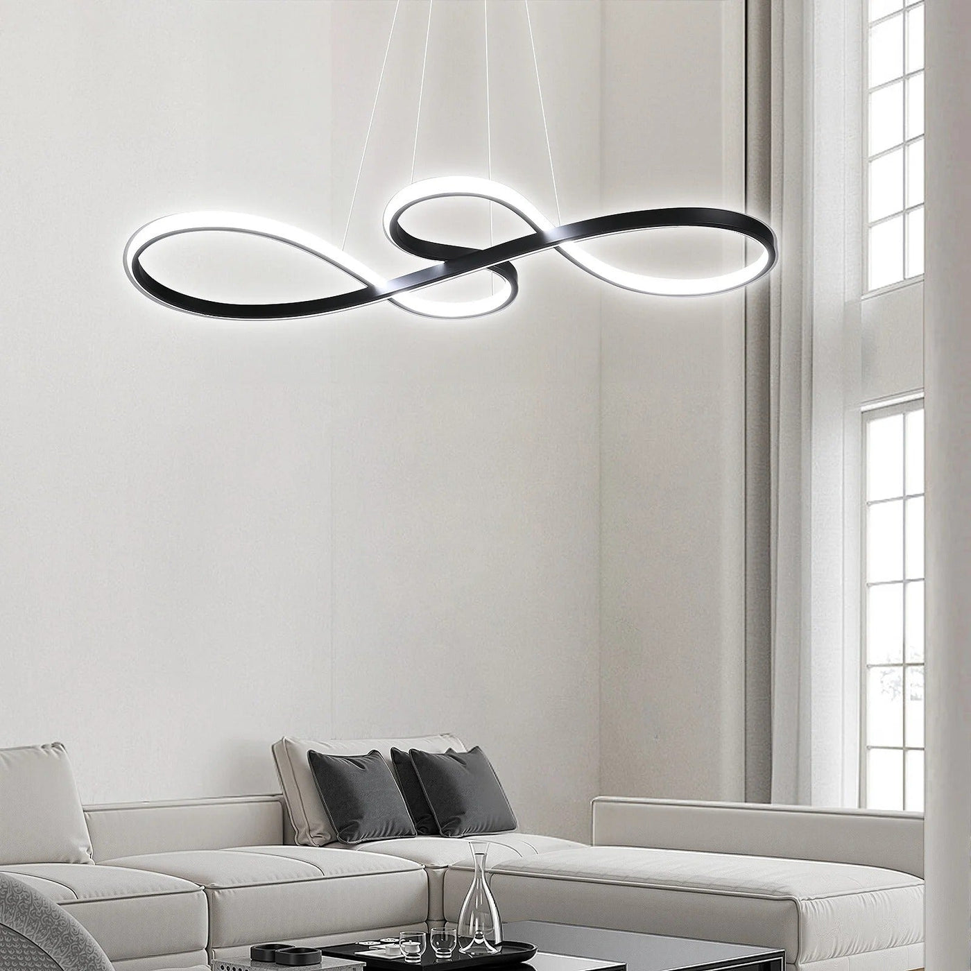 Moderne LED Hanglamp Ringen – Verstelbaar en Dimbaar