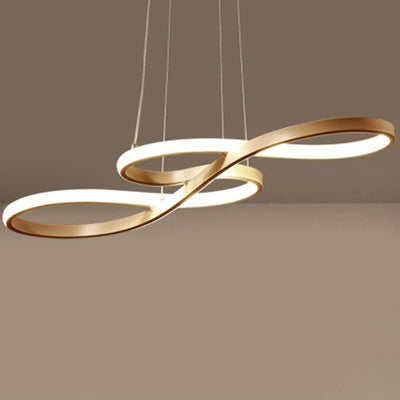 Moderne LED Hanglamp Ringen – Verstelbaar en Dimbaar