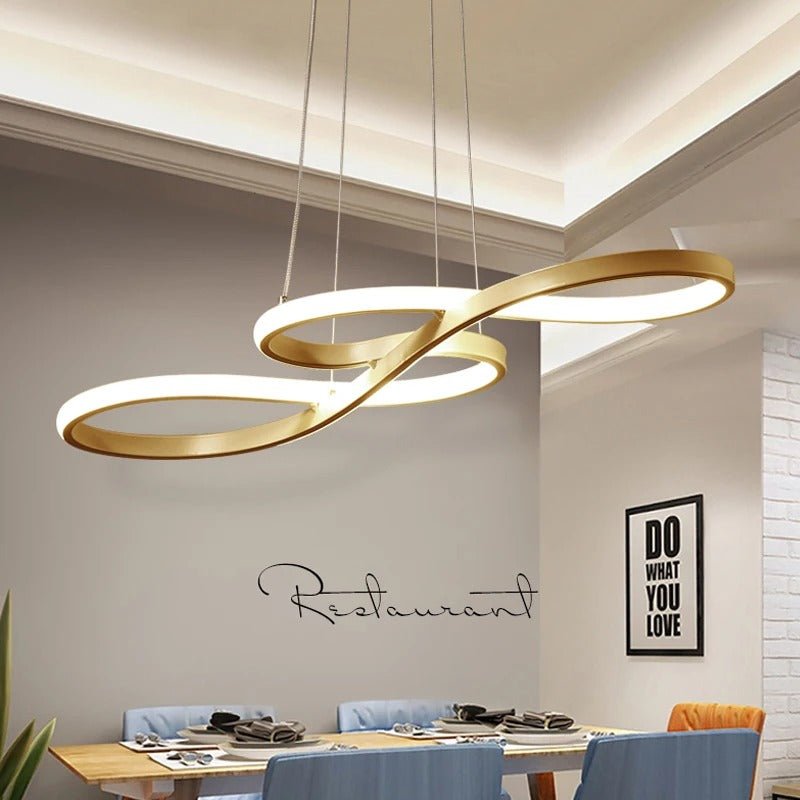 Moderne LED Hanglamp Ringen – Verstelbaar en Dimbaar