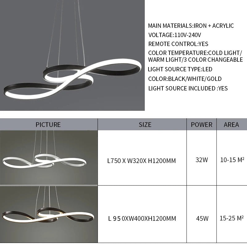Moderne LED Hanglamp Ringen – Verstelbaar en Dimbaar