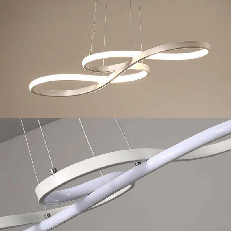 Moderne LED Hanglamp Ringen – Verstelbaar en Dimbaar