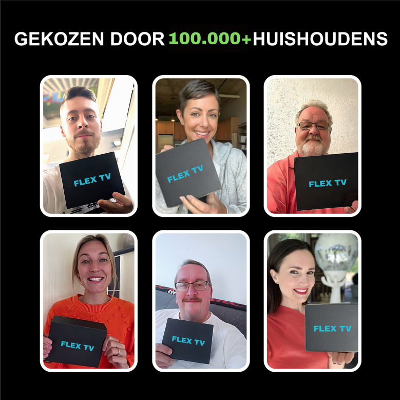 FLEX TV Box + Jaar Abonnement