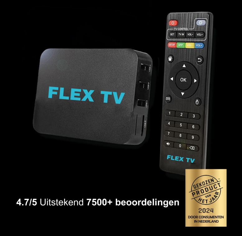 FLEX TV Box + Jaar Abonnement