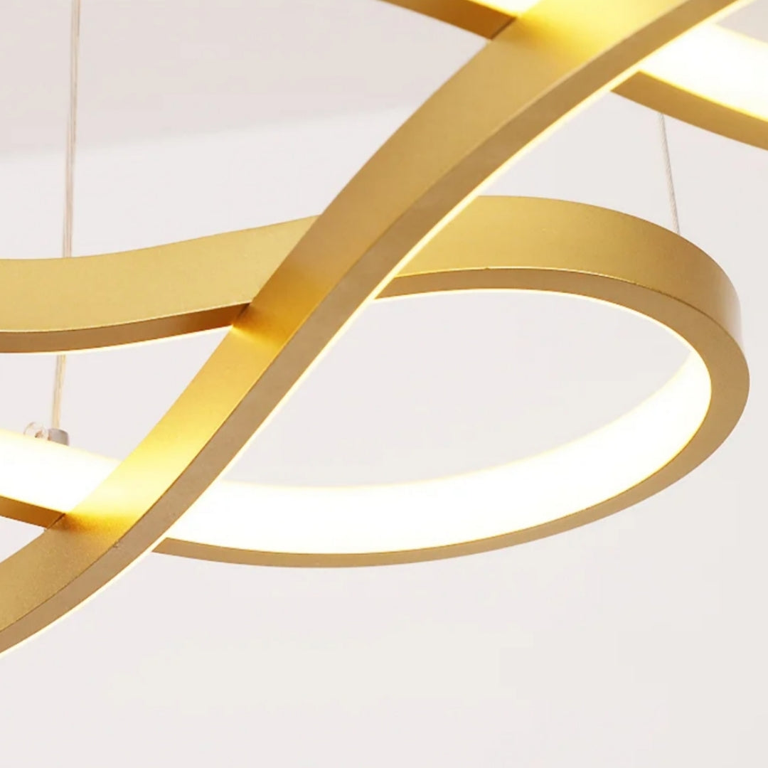 Moderne LED Hanglamp Ringen – Verstelbaar en Dimbaar