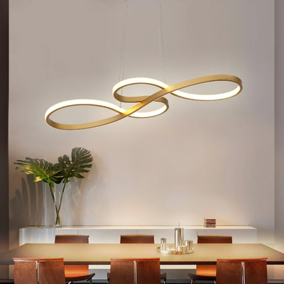 Moderne LED Hanglamp Ringen – Verstelbaar en Dimbaar