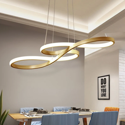 Moderne LED Hanglamp Ringen – Verstelbaar en Dimbaar