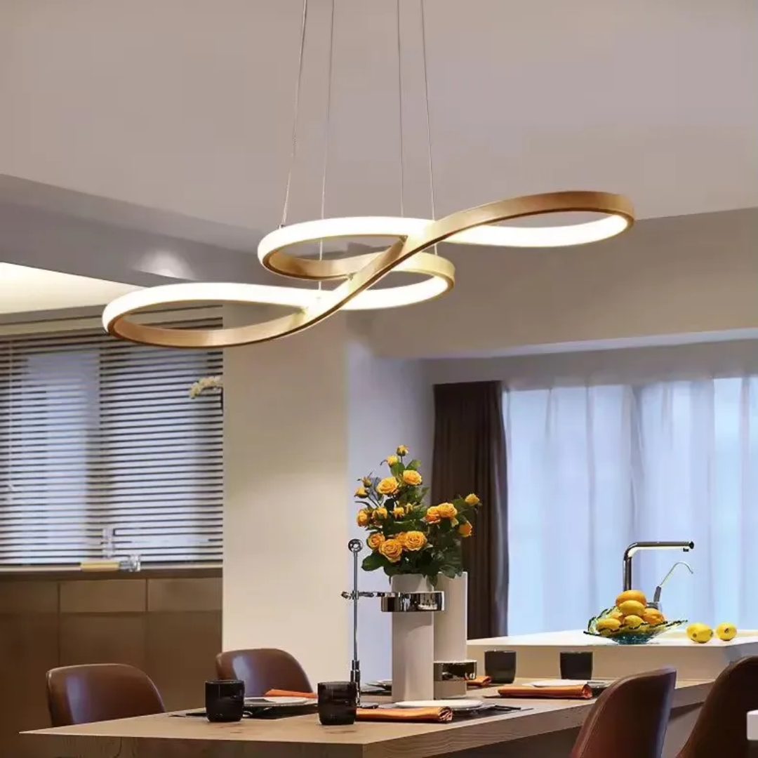 Moderne LED Hanglamp Ringen – Verstelbaar en Dimbaar