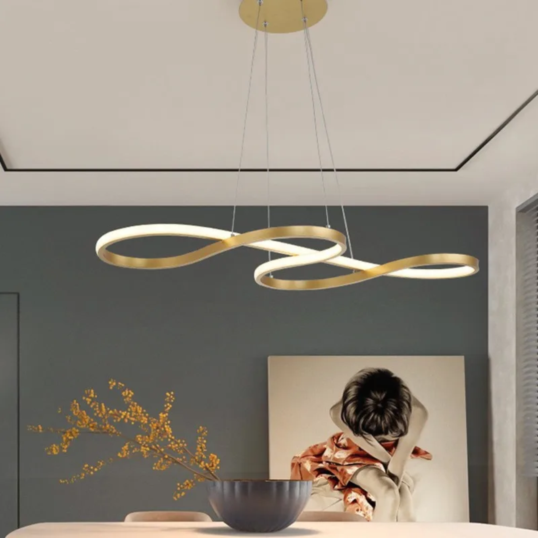 Moderne LED Hanglamp Ringen – Verstelbaar en Dimbaar