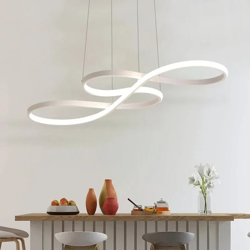 Moderne LED Hanglamp Ringen – Verstelbaar en Dimbaar
